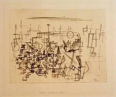 Crowd in the Harbor by Paul Klee